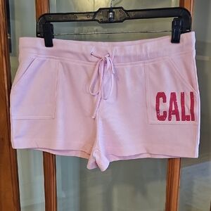Women's Light Pink Athletic Shorts